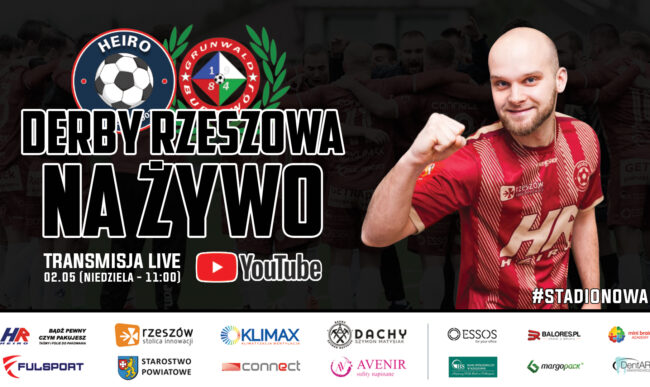 DERBY RZESZOWA NA ŻYWO !!!