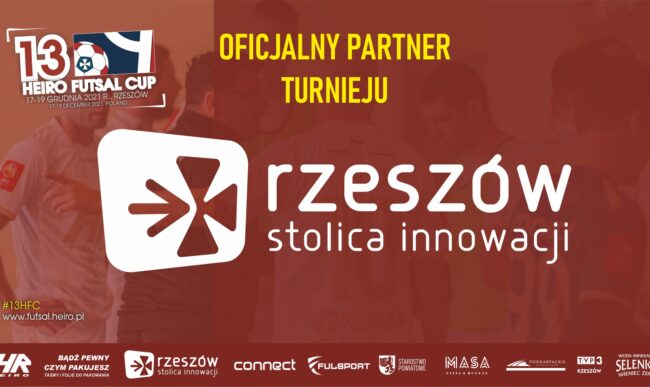 Rzeszów – oficjalnym partnerem turnieju Heiro Futsal Cup