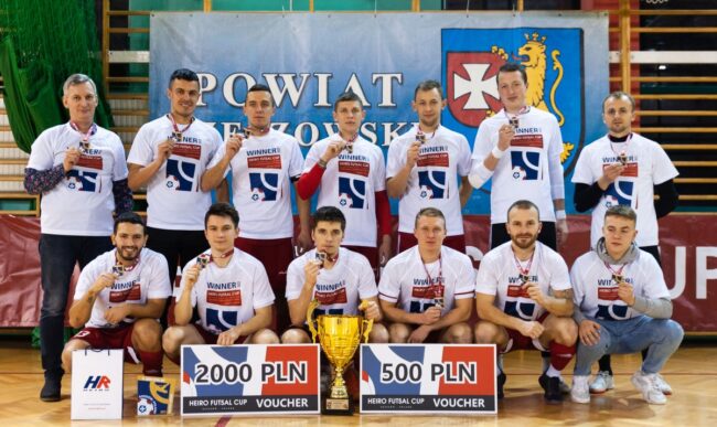 Eurobus Przemyśl wygrywa 14. Heiro Futsal Cup 2022