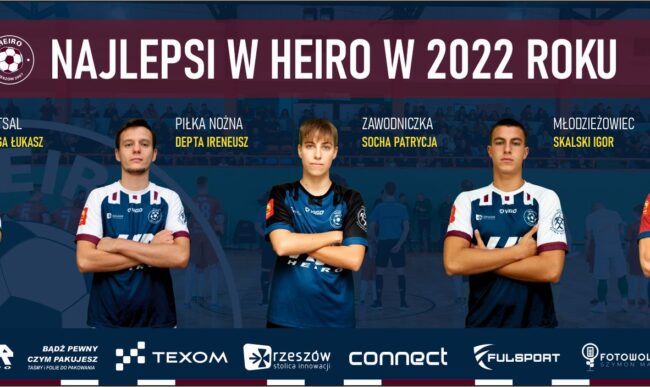 Znamy najlepszych zawodników Heiro w roku 2022
