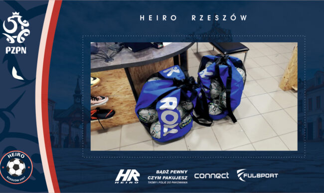 Nowe piłki dla nowej drużyny Heiro