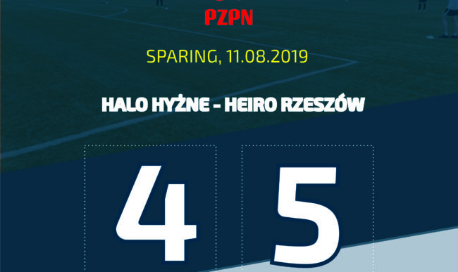 Piłka nożna: Wygrany ostatni sparing. Od 1-4 do 5-4.